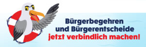 Banner Bürgerbegehren